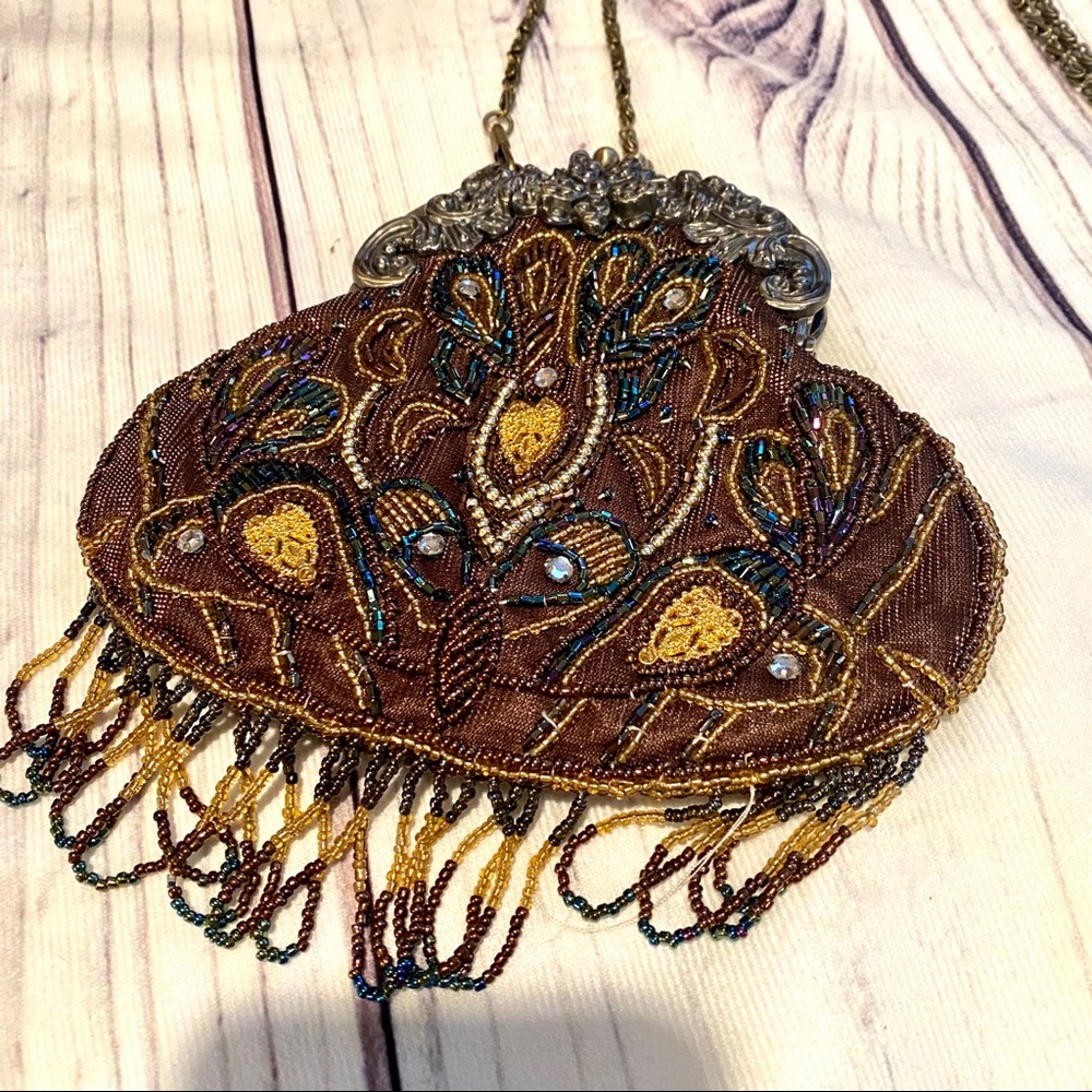 Vinted Beaded Handbag